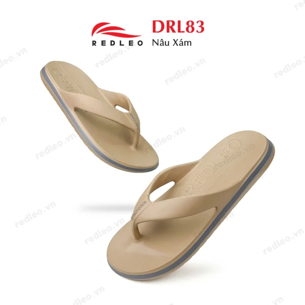 Dép kẹp nam REDLEO Active - RL83 Dép kẹp nam REDLEO Active RL83 màu Nâu Xám