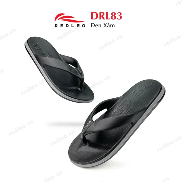 Dép kẹp nam REDLEO Active - RL83 Dép kẹp nam REDLEO Active RL83 màu Đen Xám