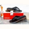 Dép kẹp nam viền đế phối màu RL86 màu Đen Nâu