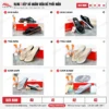 Bảng màu và dải size Dép xỏ ngón viền đế phối màu RL86